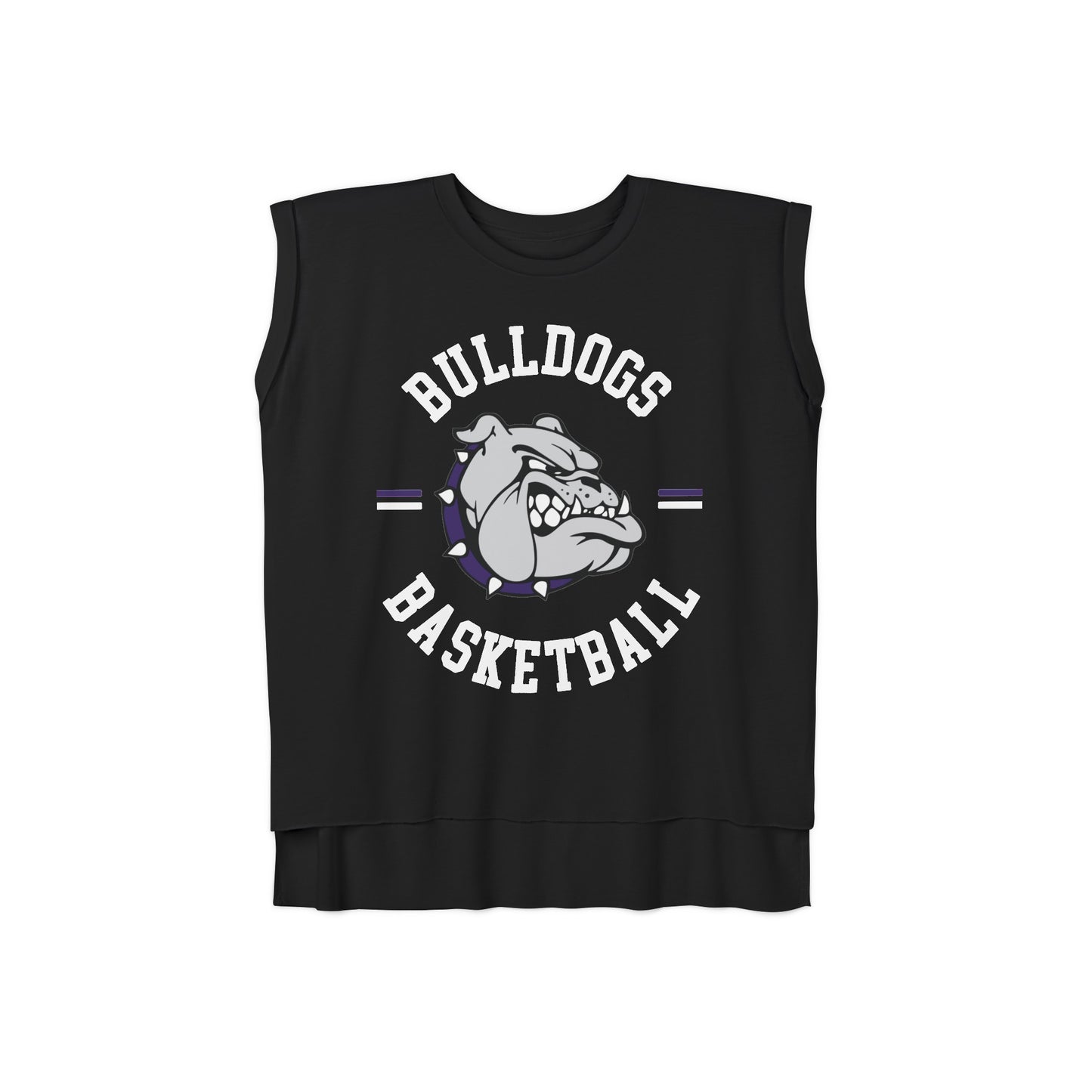 Women’s Flowy Rolled Cuffs Muscle Tee
