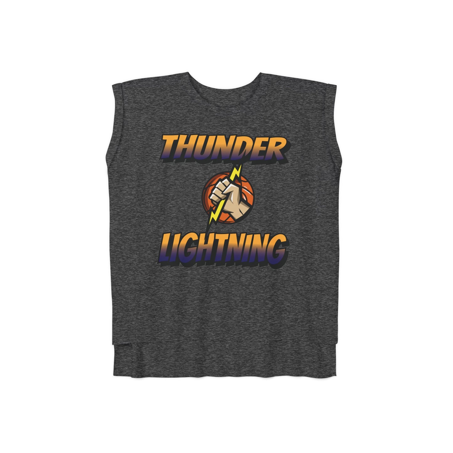 Women’s Flowy Rolled Cuffs Muscle Tee