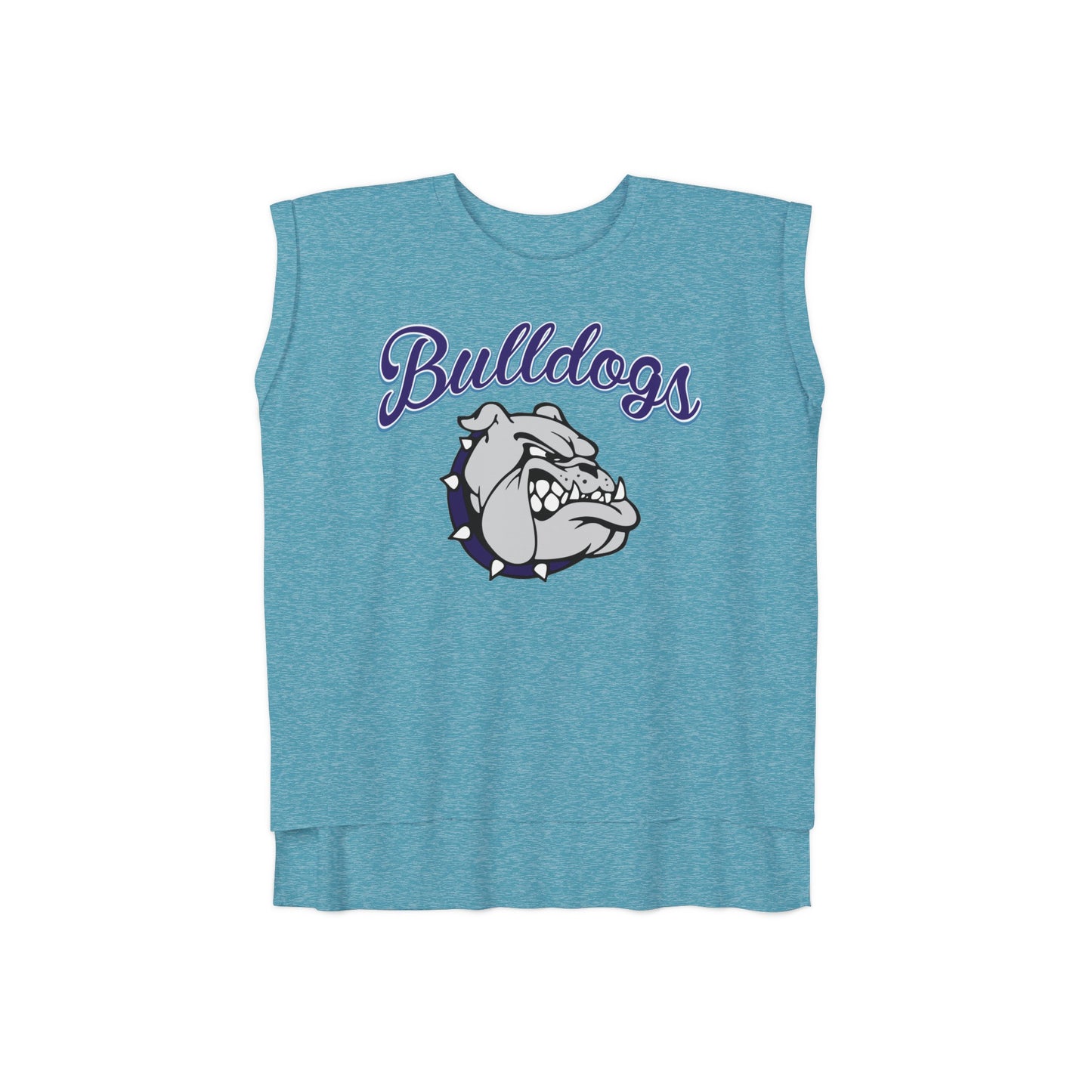 Women’s Flowy Rolled Cuffs Muscle Tee