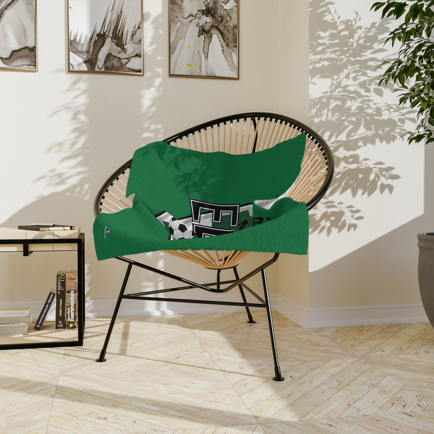 Microfiber Blanket Green
