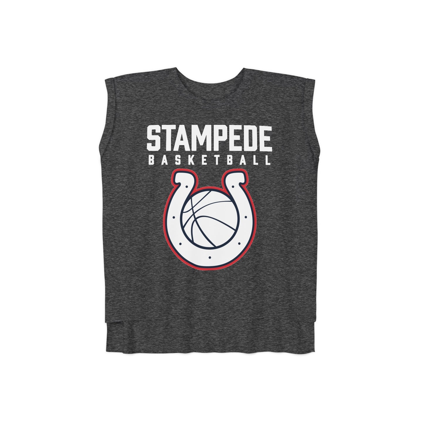 Women’s STAMPEDE Flowy Rolled Cuffs Muscle Tee