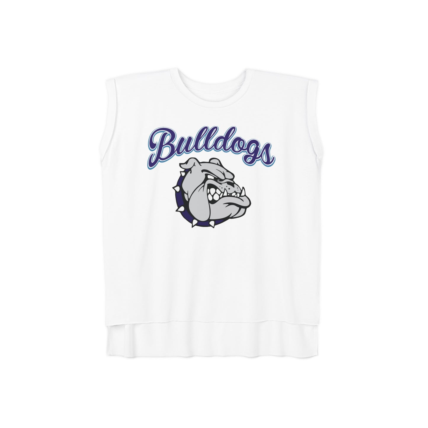 Women’s Flowy Rolled Cuffs Muscle Tee
