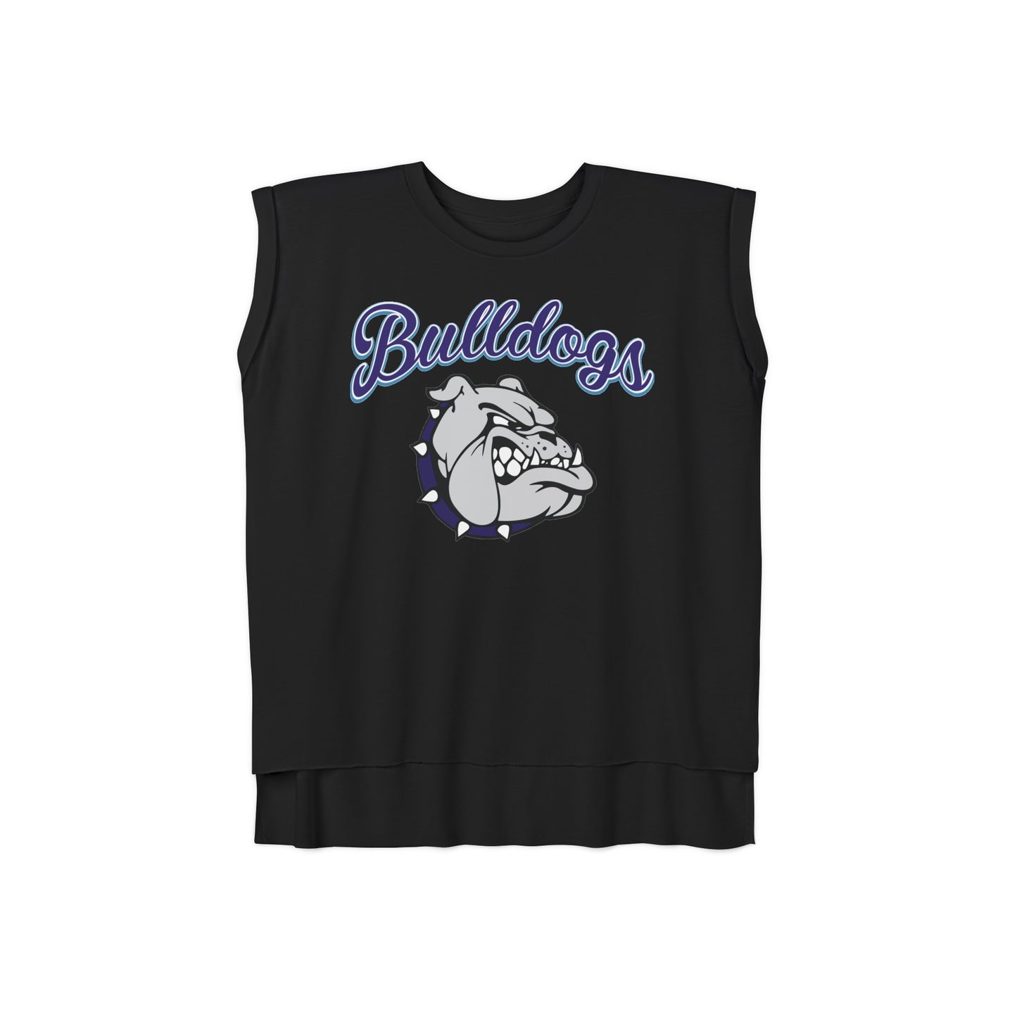 Women’s Flowy Rolled Cuffs Muscle Tee
