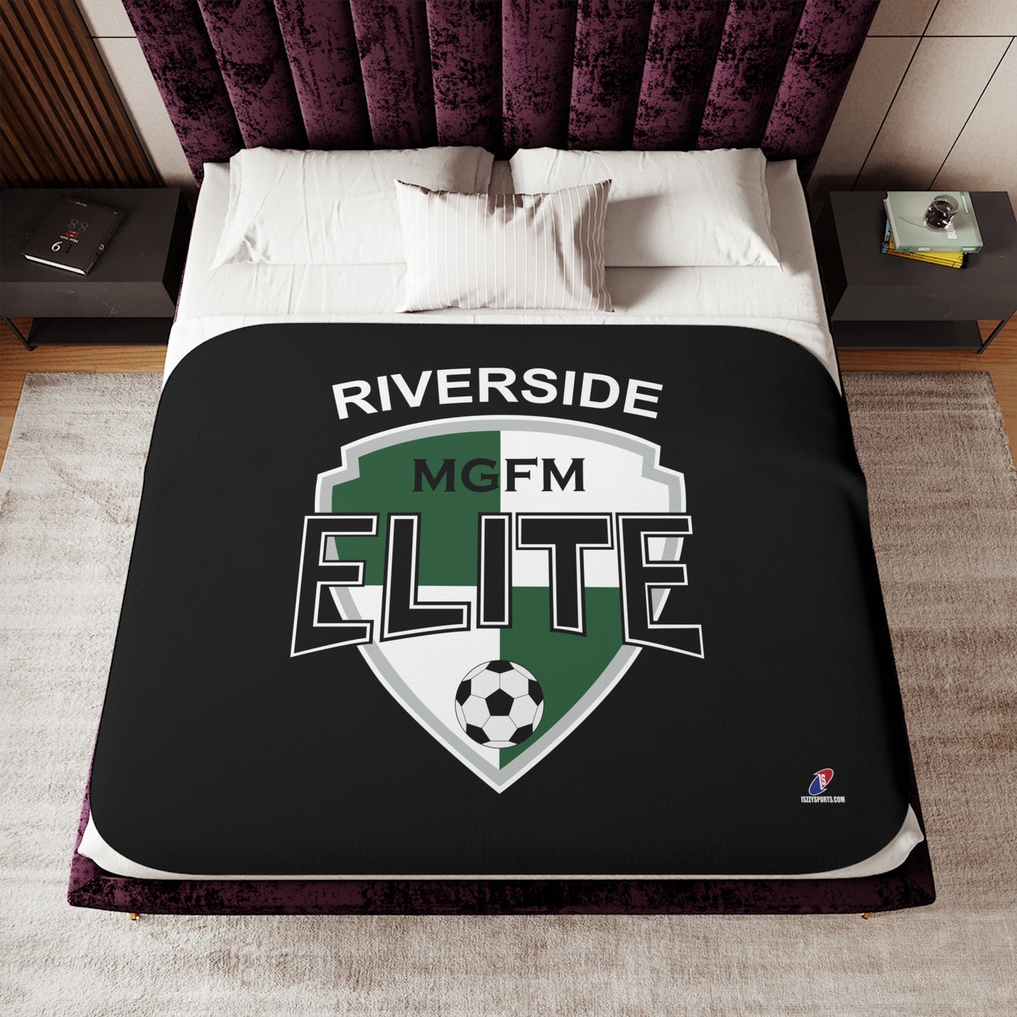 Sherpa blanket Black