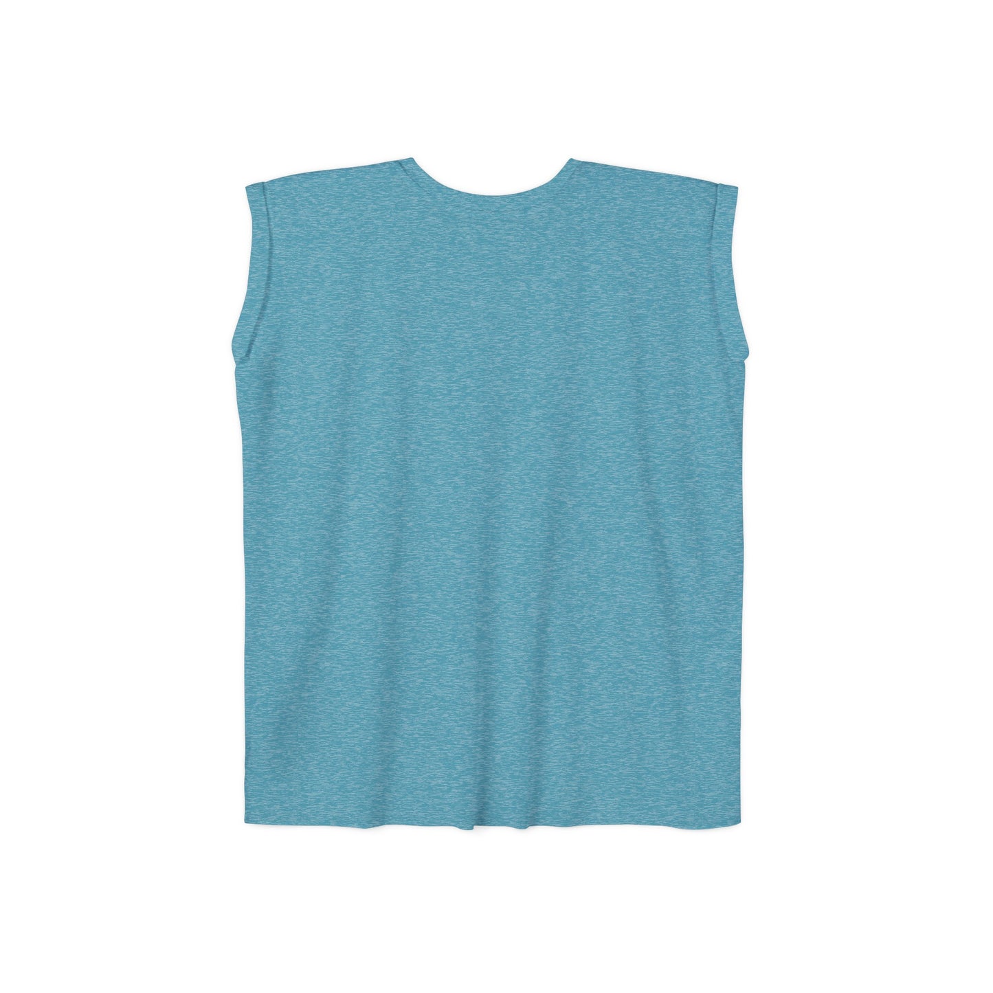 Flowy Rolled Cuffs Muscle Tee