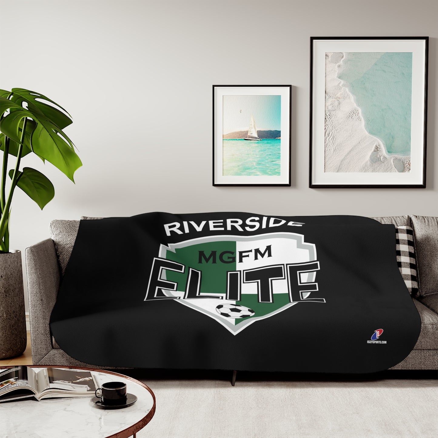 Sherpa blanket Black