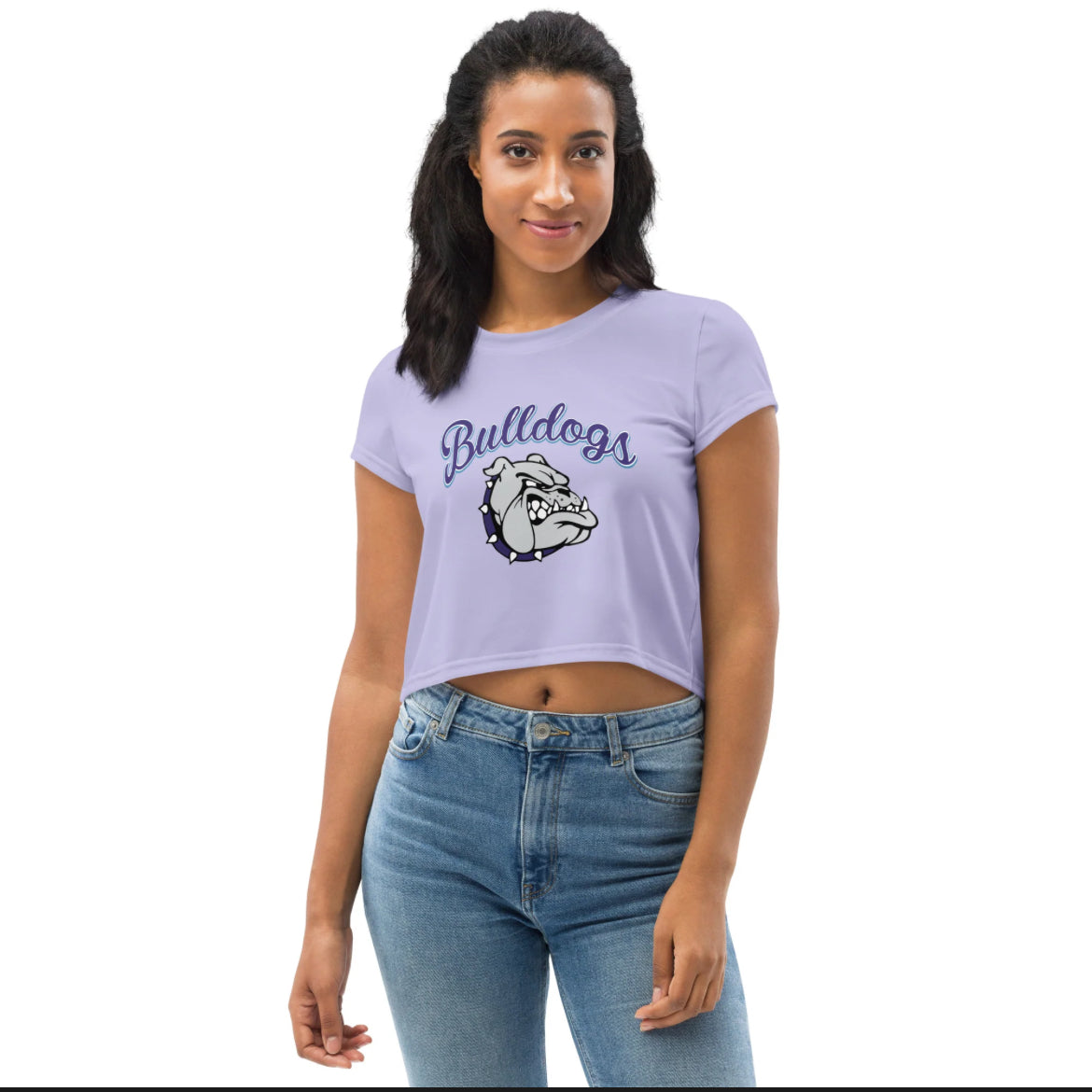 Bulldogs Womens Crop Top