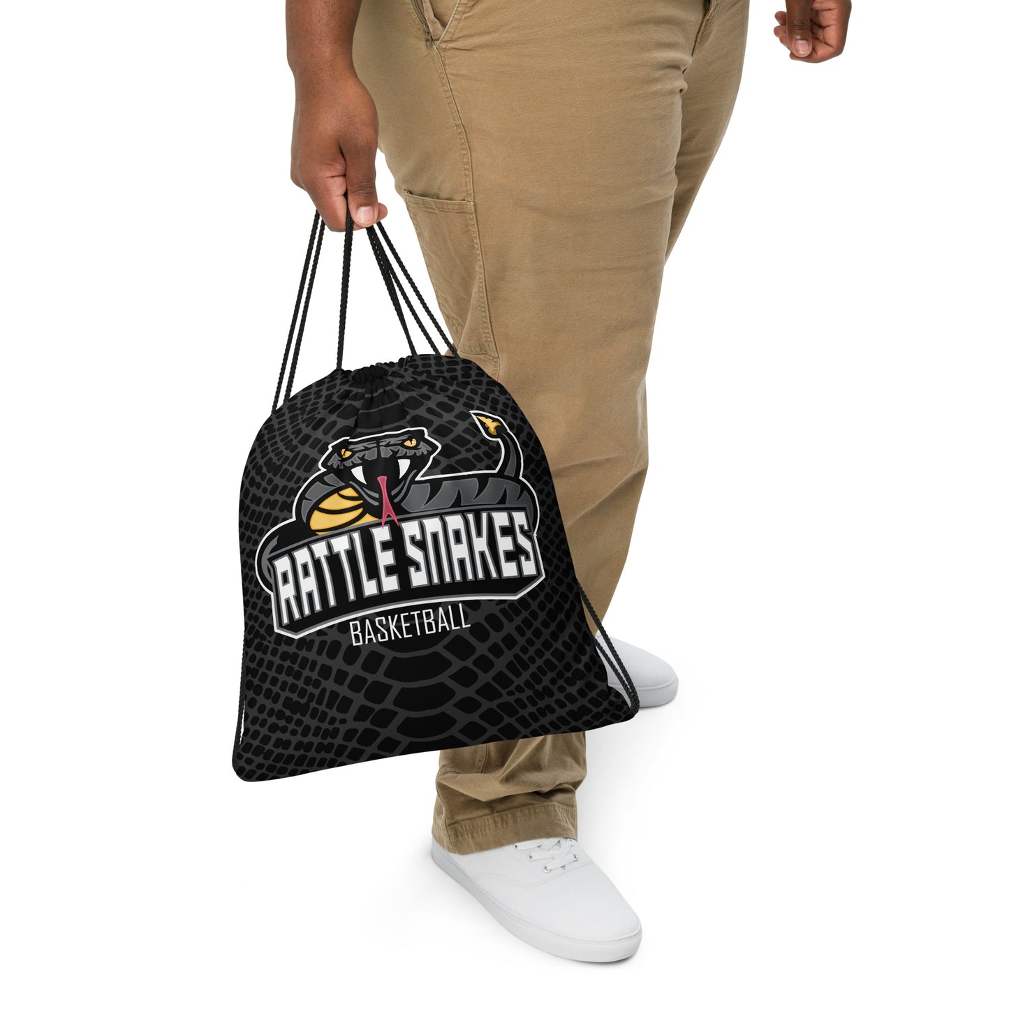 Drawstring Rattlesnakes Bag