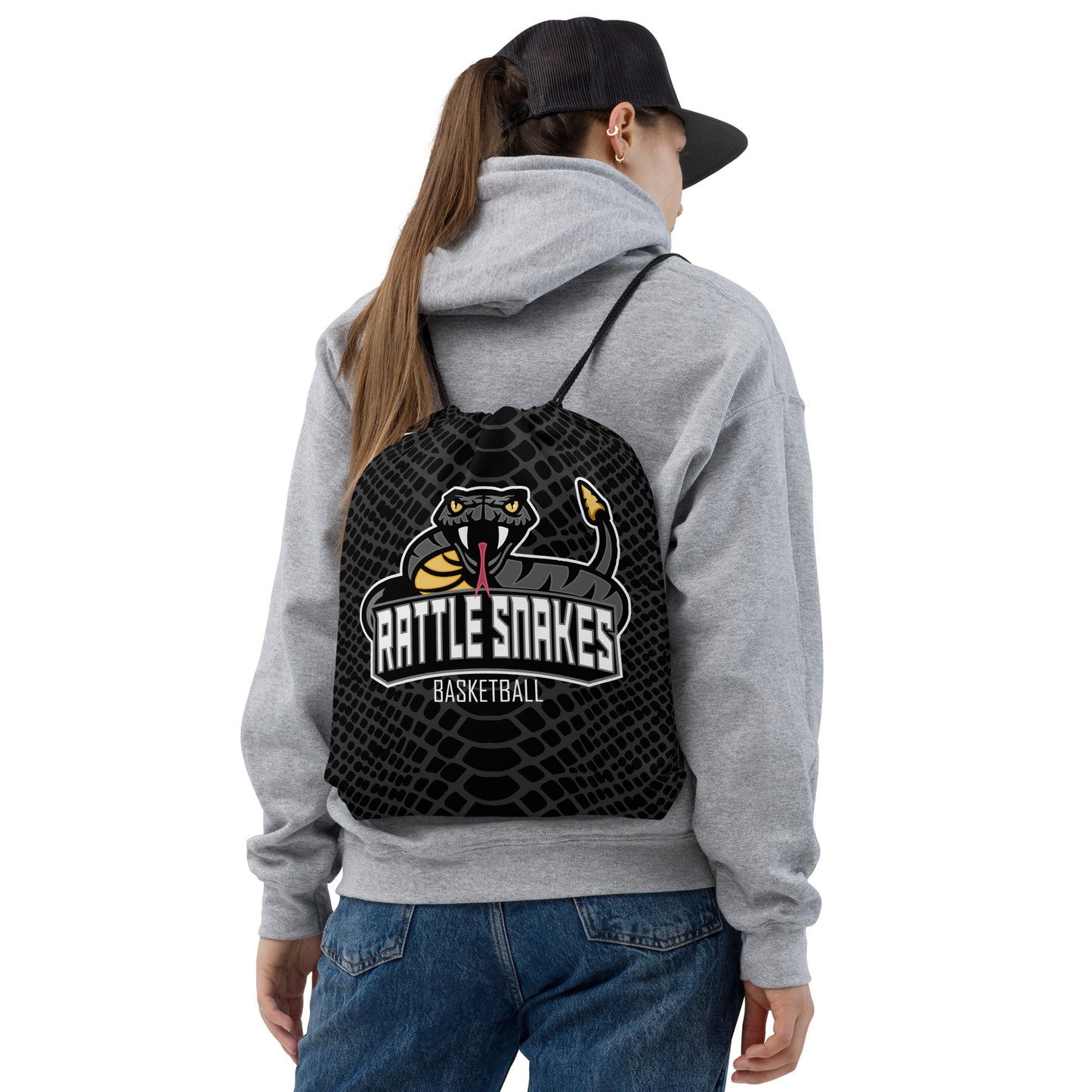 Drawstring Rattlesnakes Bag