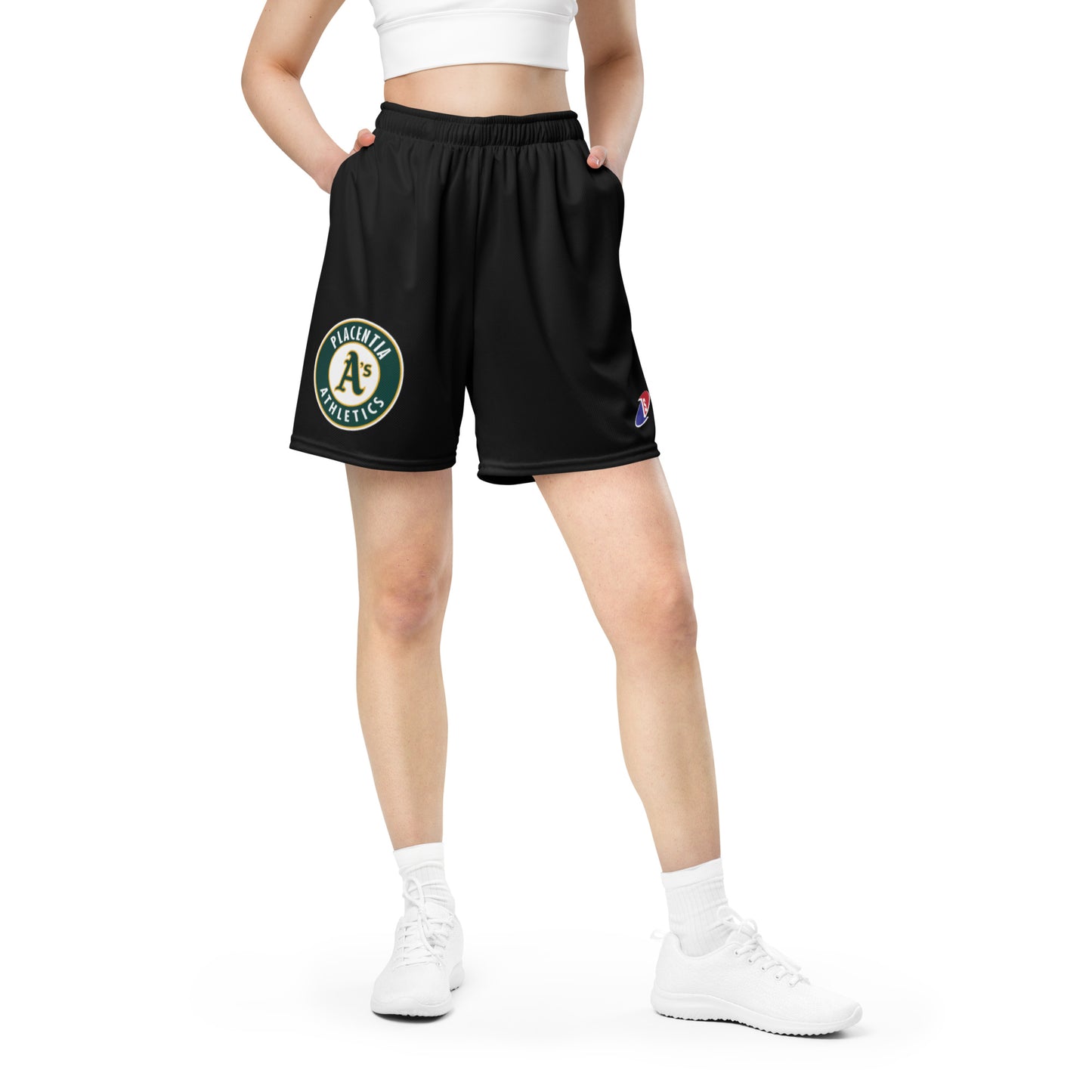 Unisex Placentia A's Mesh Shorts