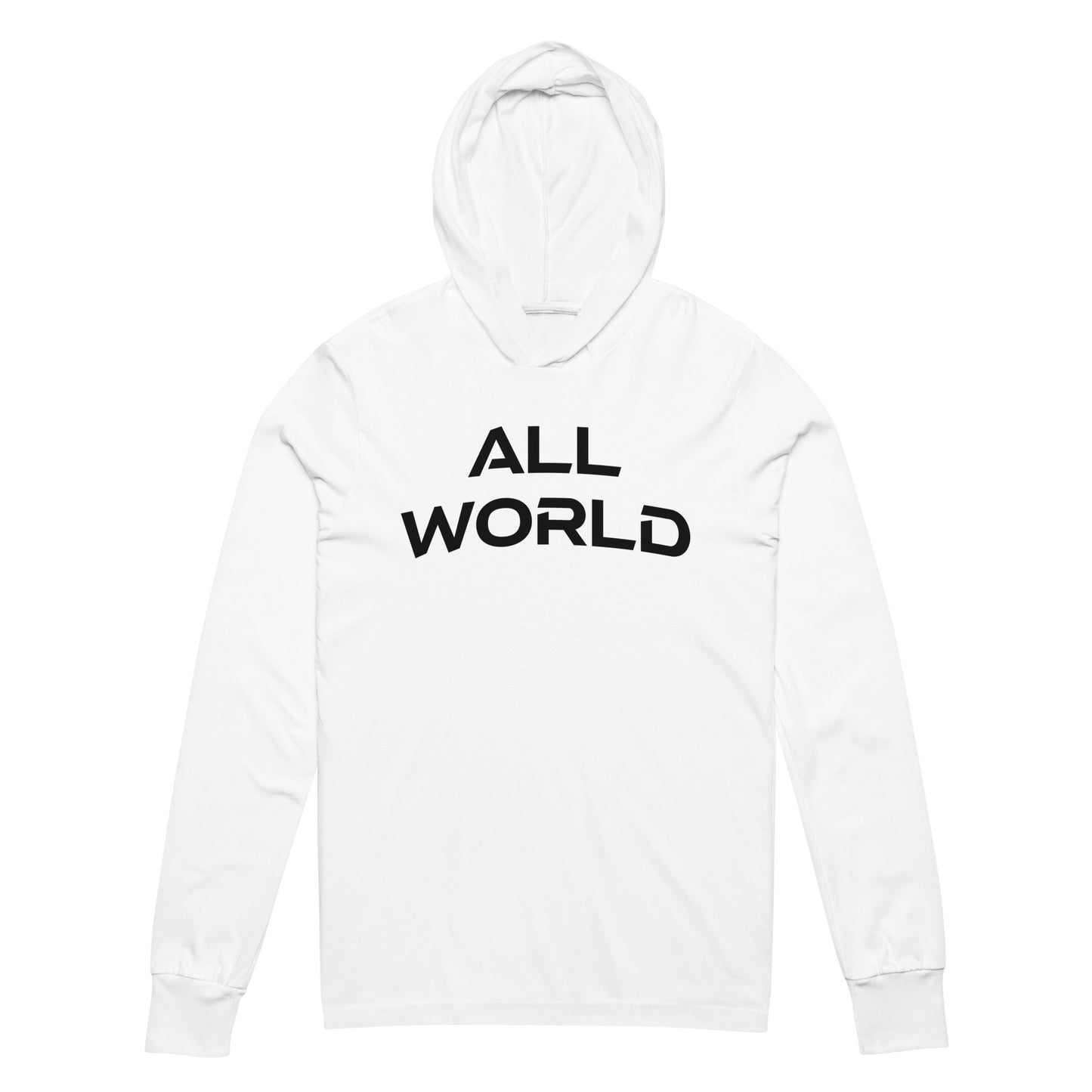 All World Men's Hooded long-sleeve tee