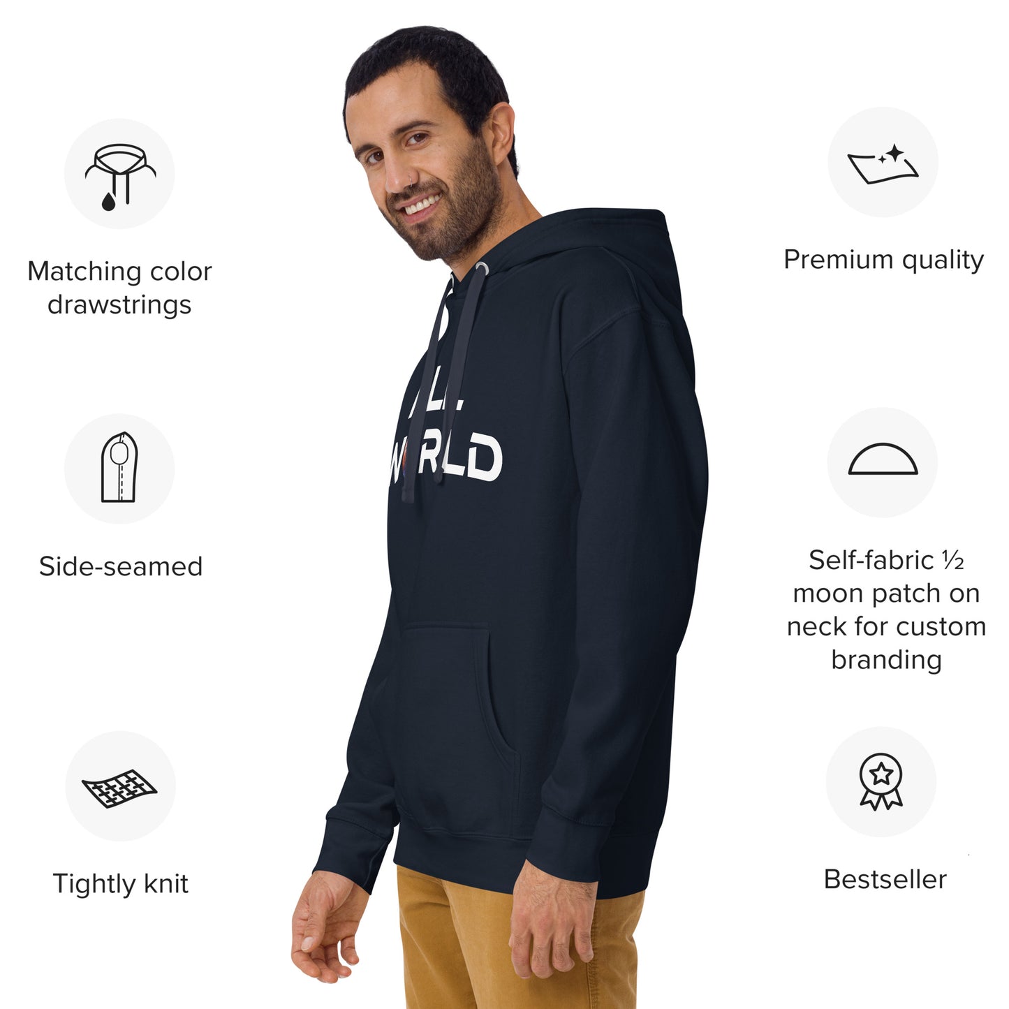 All World Unisex Hoodie