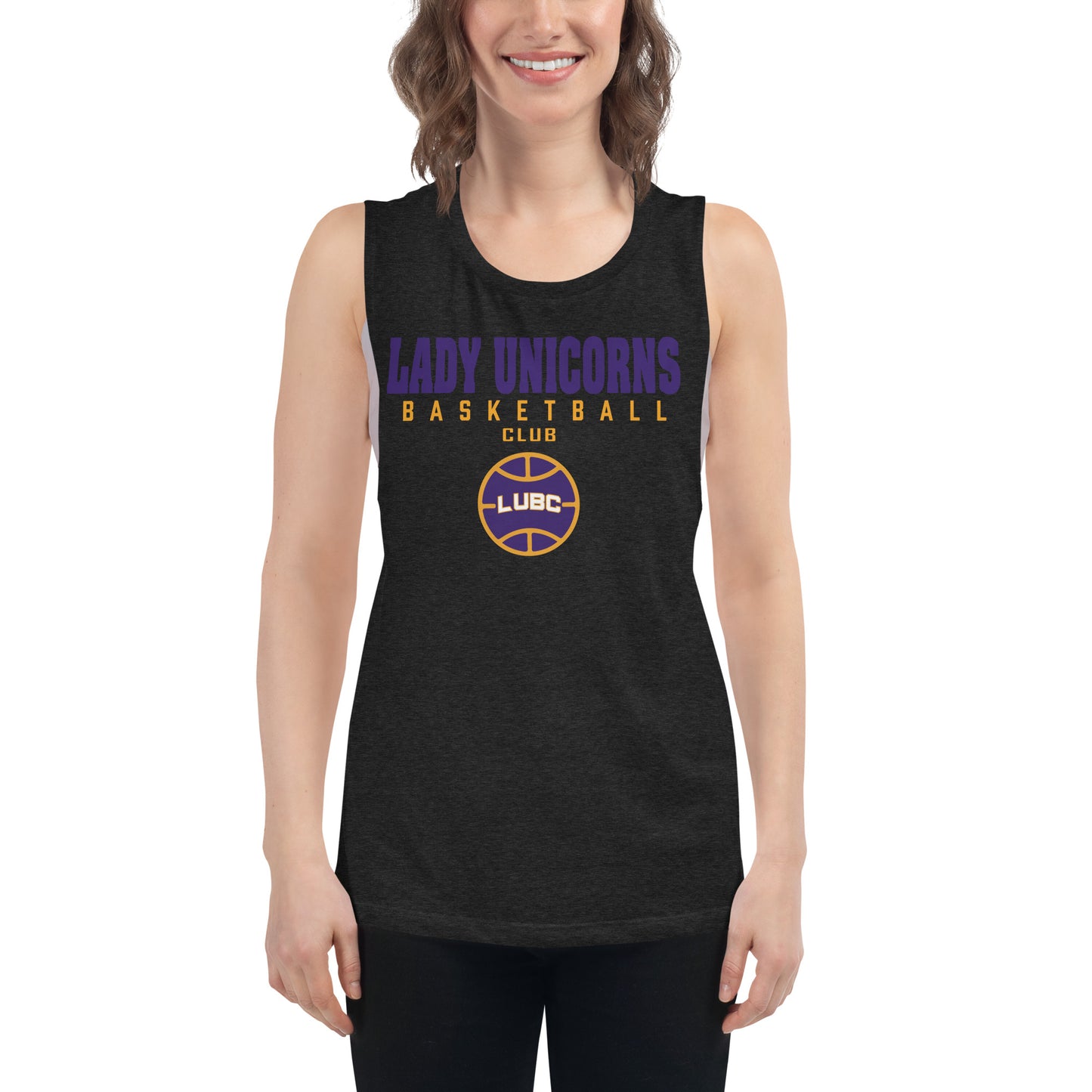 Lady Unicorns Women's Muscle Tank