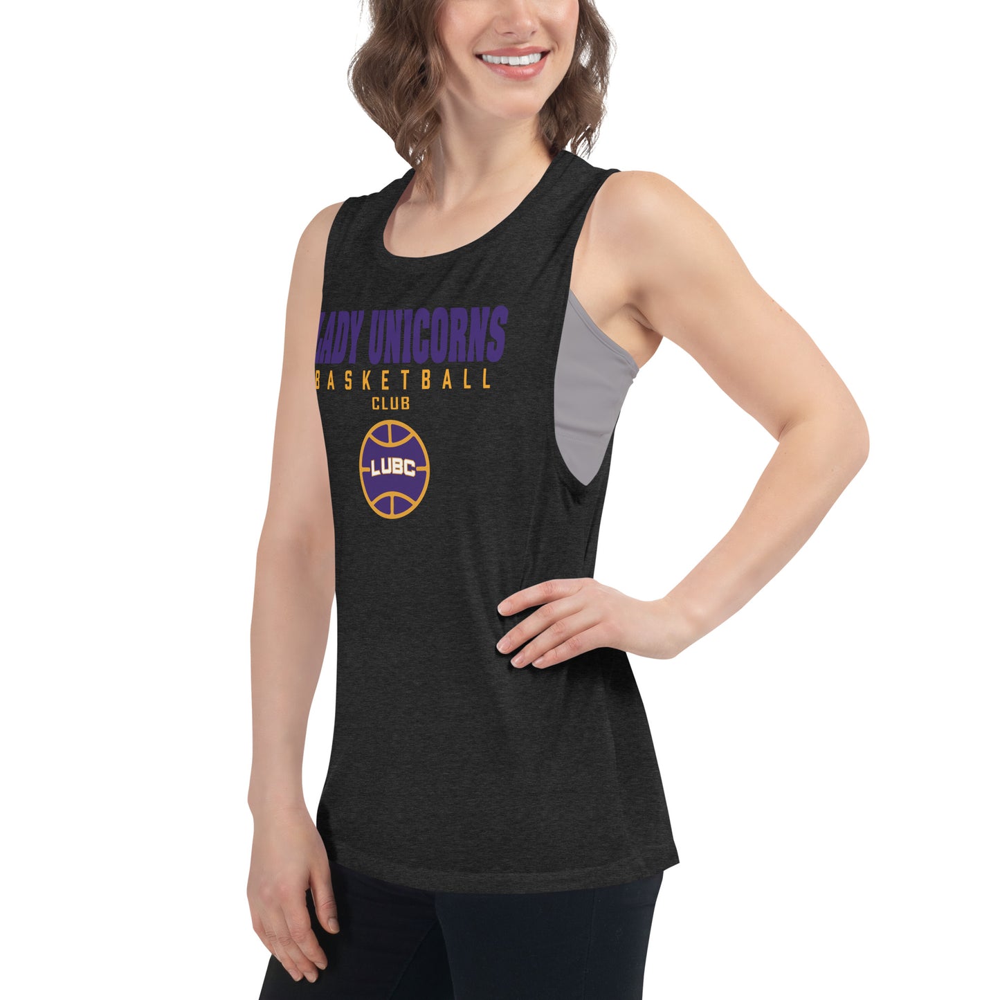 Lady Unicorns Women's Muscle Tank