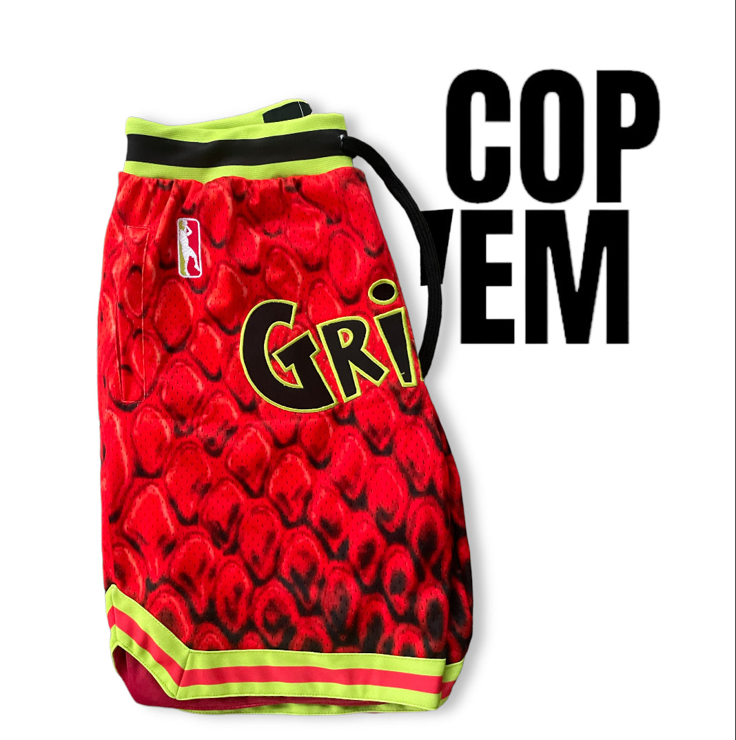 Reverse Grinch Shorts