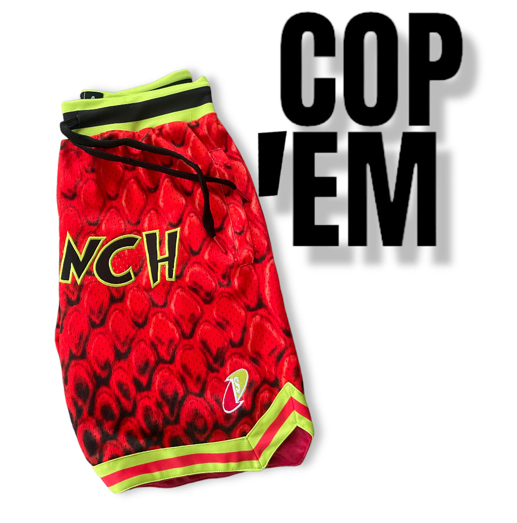Reverse Grinch Shorts