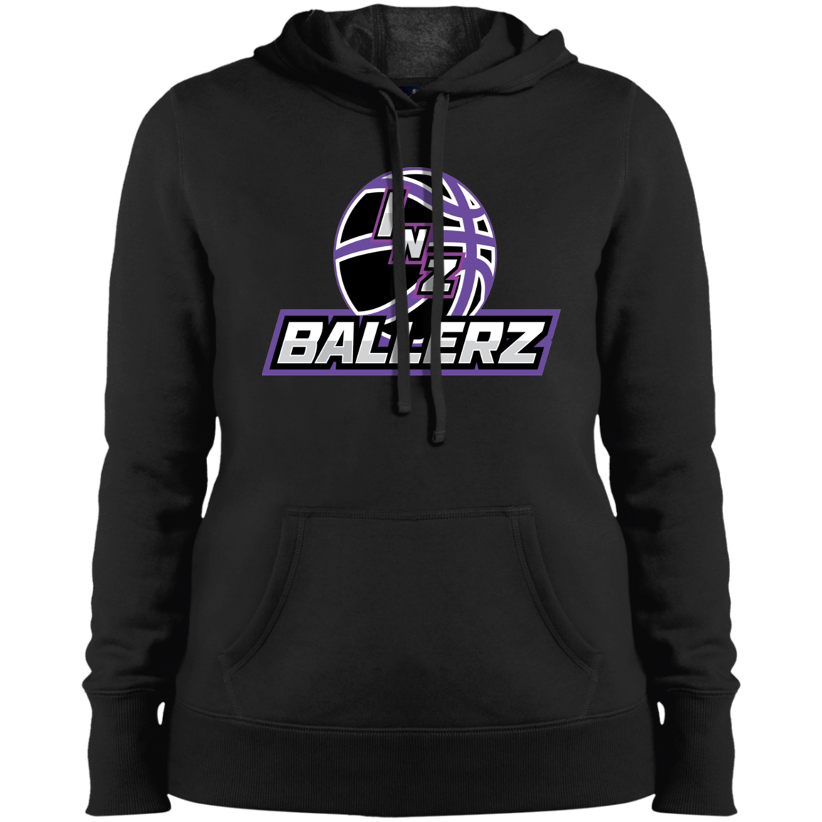 INZ Ladies Pullover Hooded Sweatshirt
