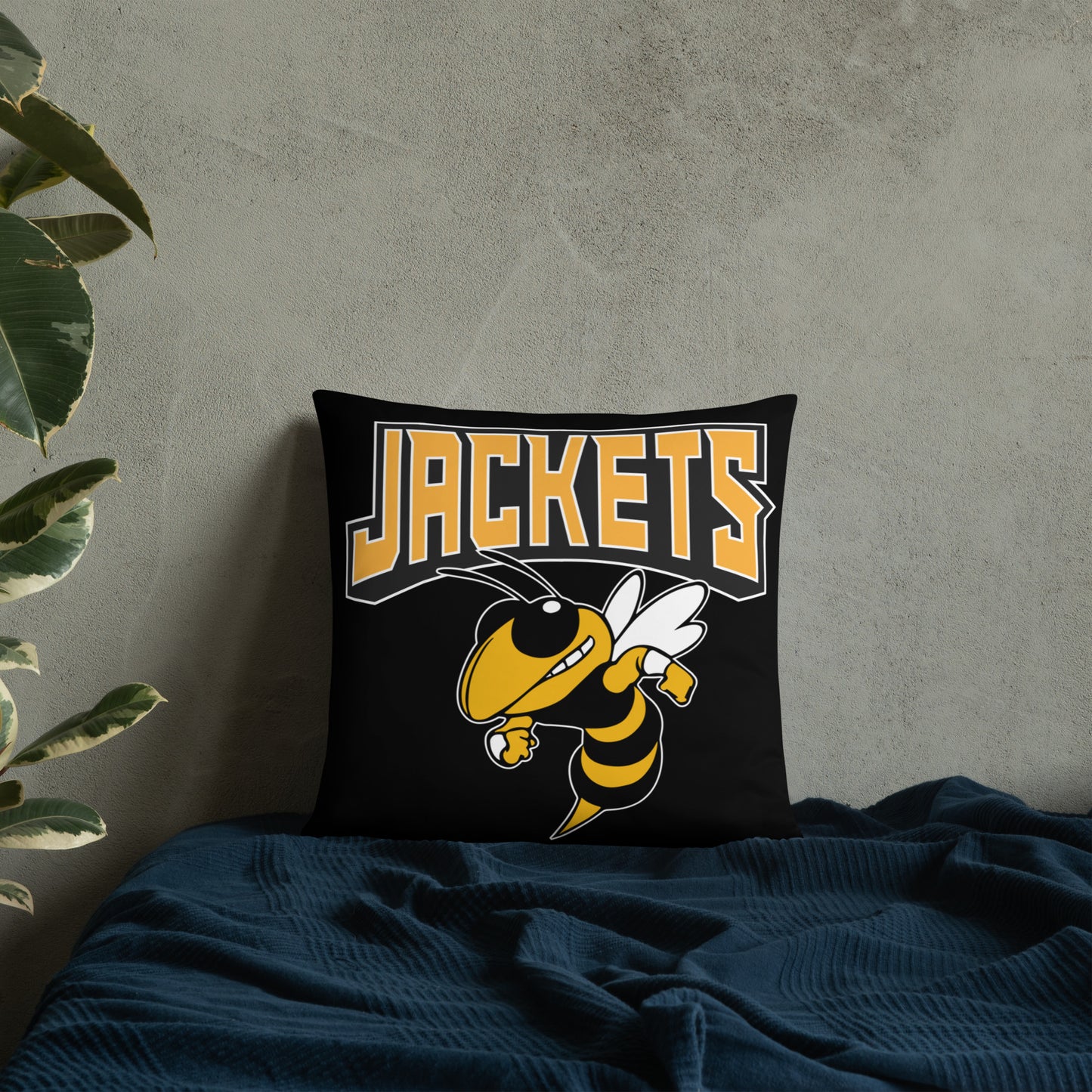 Yellow Jackets Pillow