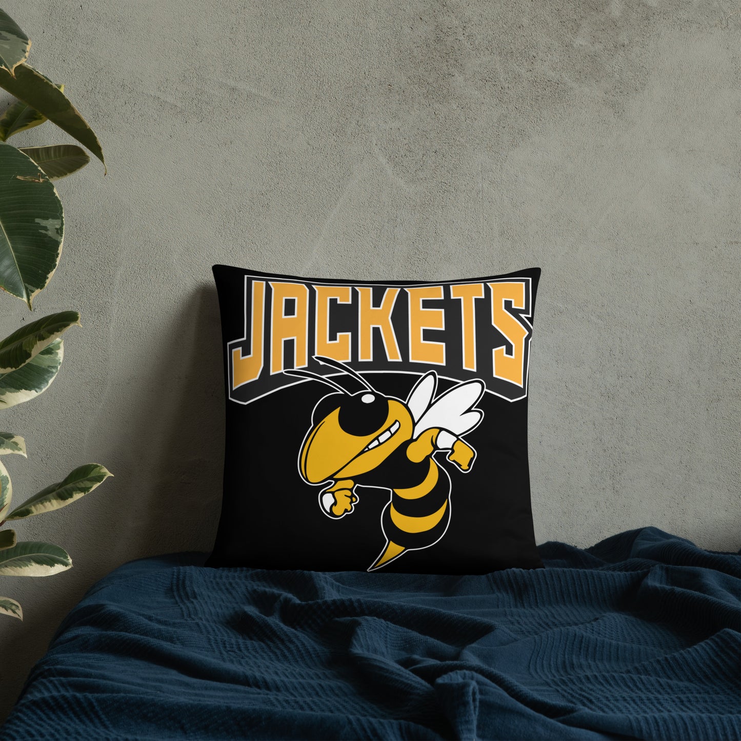Yellow Jackets Pillow