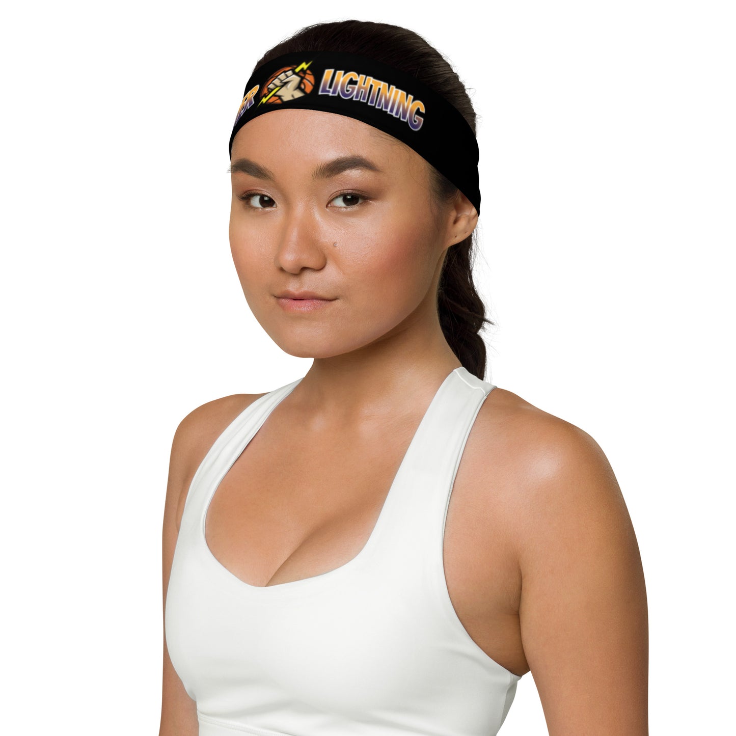 Thunder and Lightning Headband (Black)