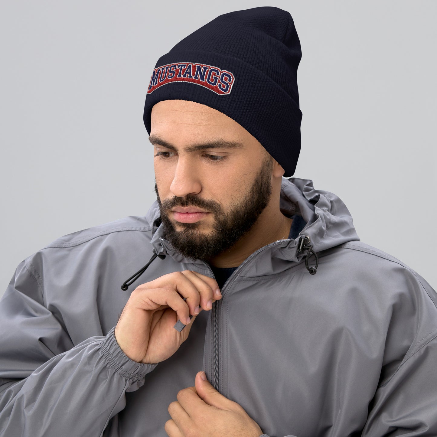 Mustangs Cuffed Beanie