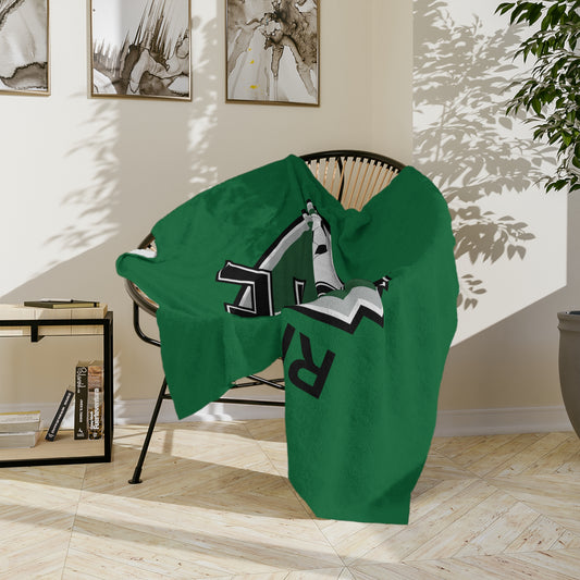 Microfiber Blanket Green