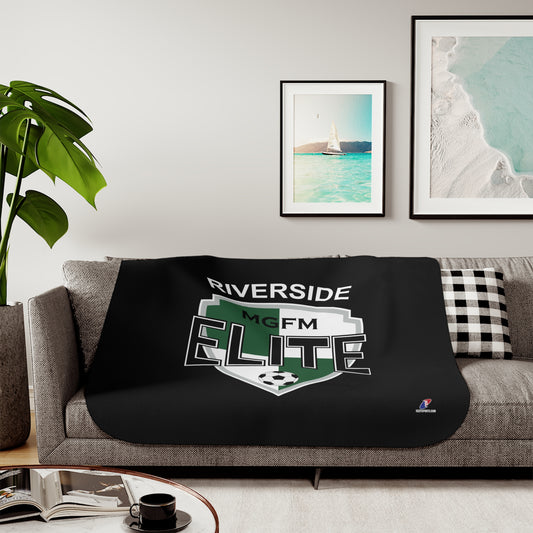 Sherpa blanket Black