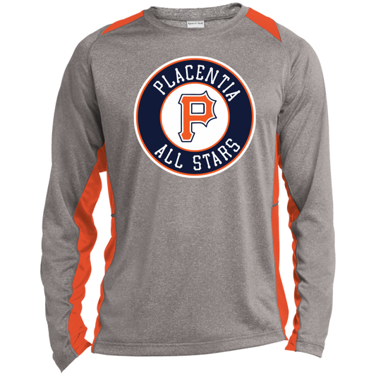 Heather Colorblock Performance Tee