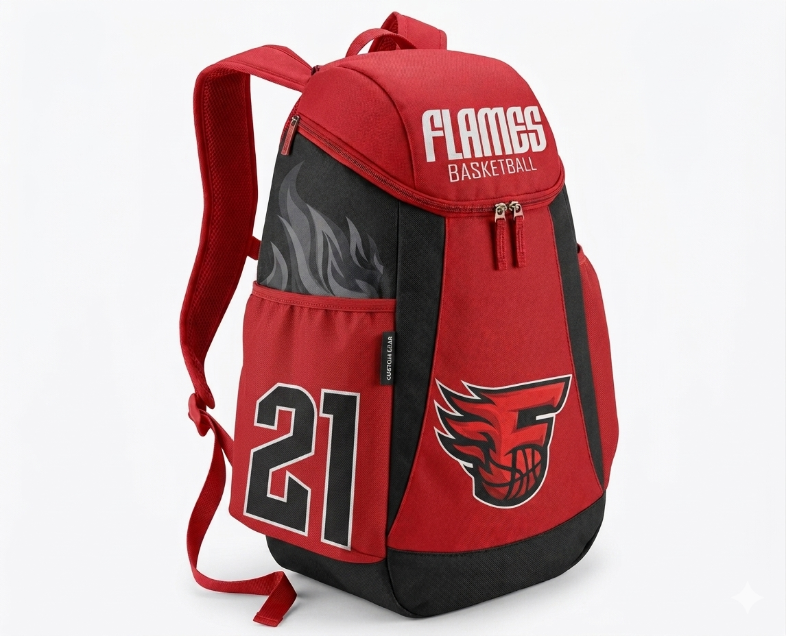 Flames Backpack
