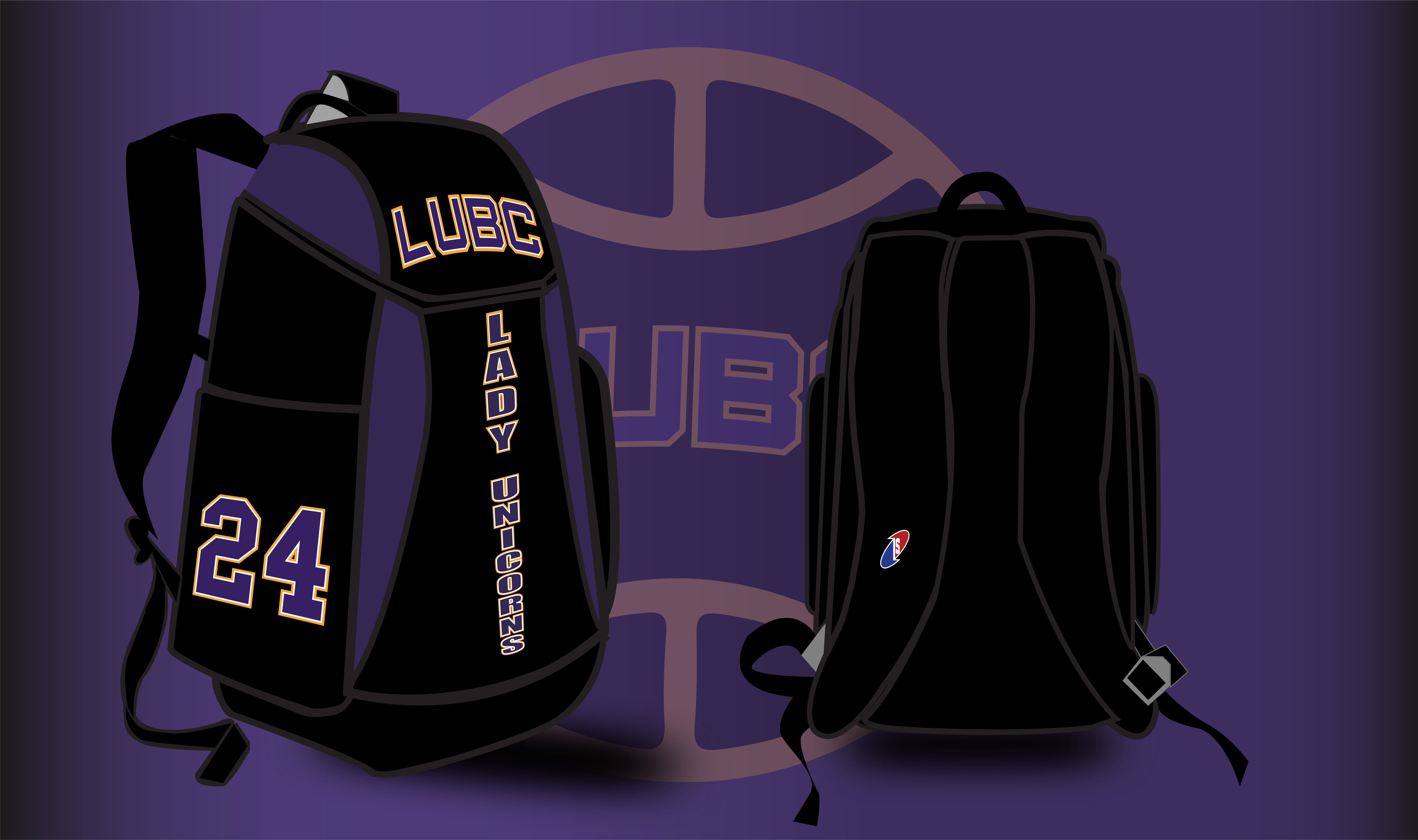 Team Backpack (BLACK) – Iszzy Sports