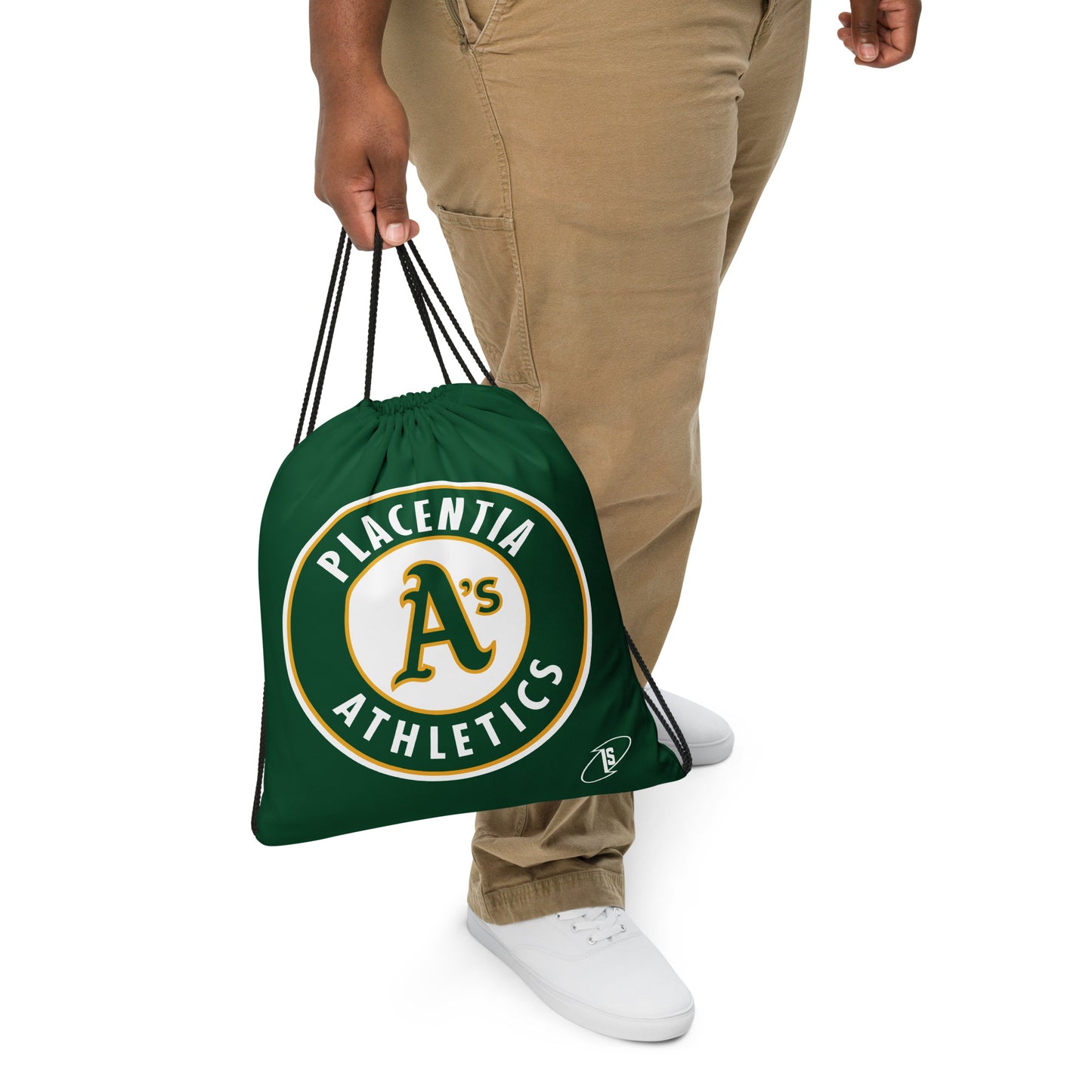 Placentia A's Drawstring Bag