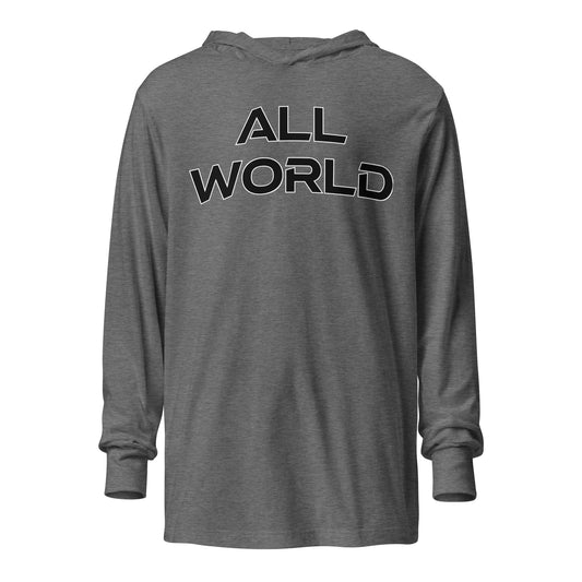 All World Men's Hooded long-sleeve tee