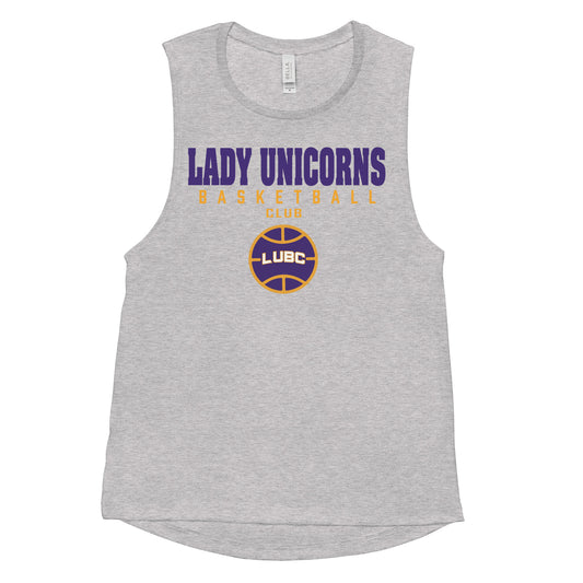 Lady Unicorns Women's Muscle Tank