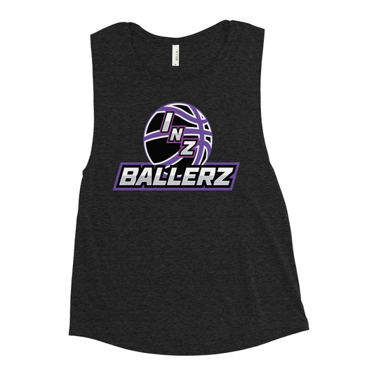 Ladies’ INZ Ballerz Muscle Tank (Purple)