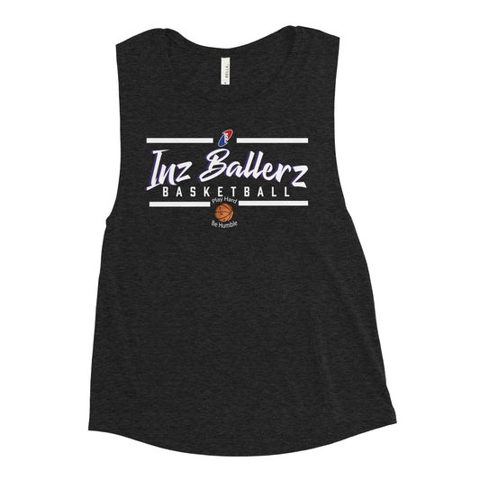 Ladies’ INZ Ballerz Muscle Tank (purple)
