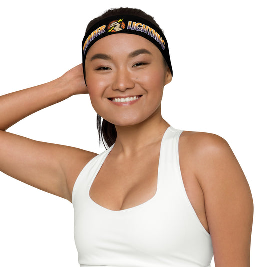 Thunder and Lightning Headband (Black)