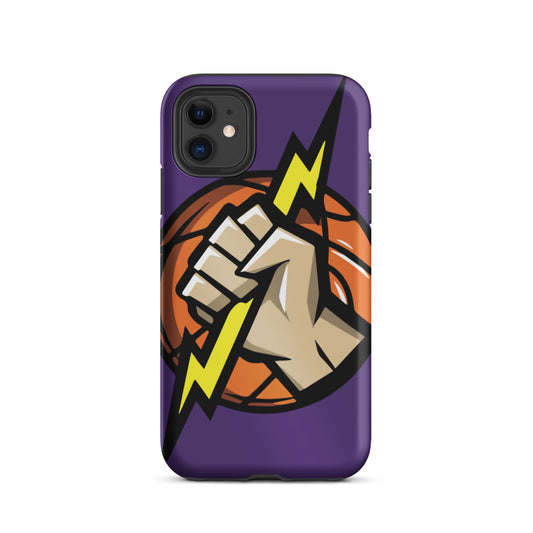 Thunder & Lightning iPhone case (Purple)