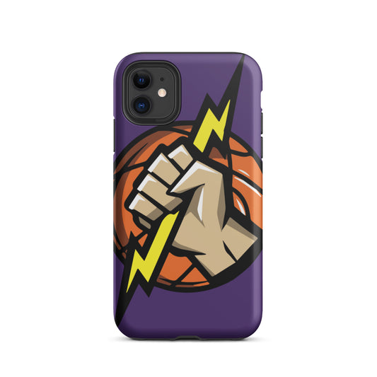 Thunder & Lightning iPhone case (Purple)