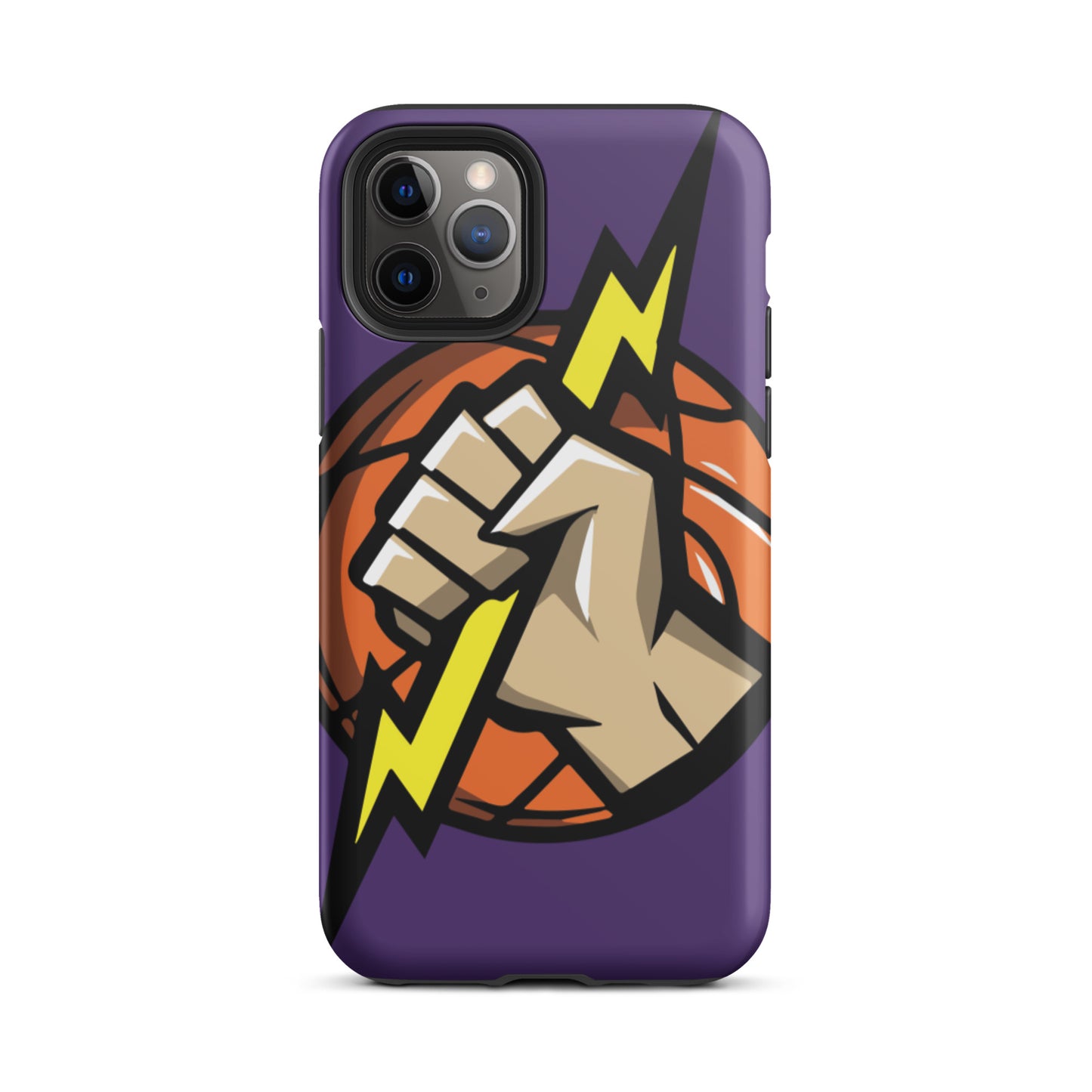 Thunder & Lightning iPhone case (Purple)